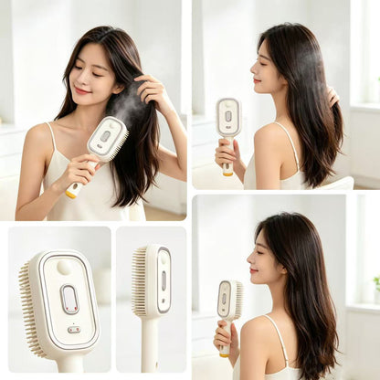 Electric Spray Retractable Air Cushion Comb