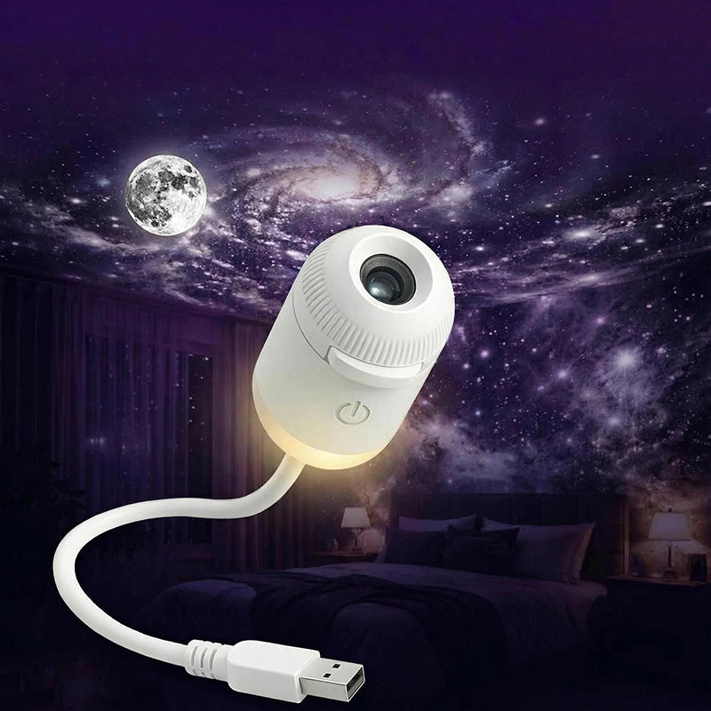 Portable Mini USB Starry Sky Projection Lamp